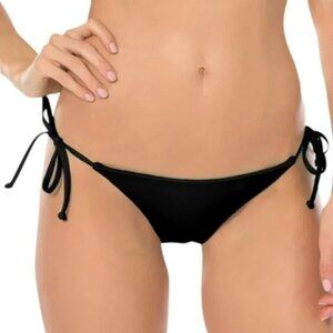 Becca Swim Color Code Tie Side Bottom (size L) NWT